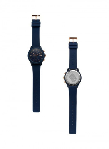 Men's Silicone Analog Wrist Watch 2011013