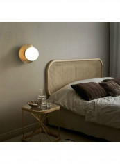 G9 LED Full Copper Round Personality Wall Light Gold/White