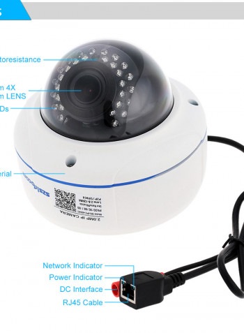 Digital Zoom IP Camera