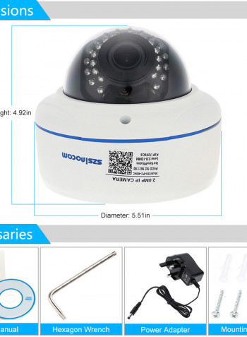 Digital Zoom IP Camera
