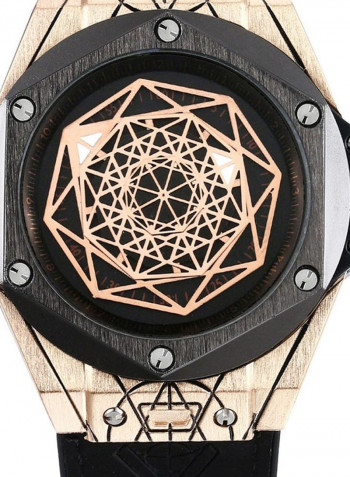 Men's Analog Quartz Waterproof Round Watch 2047
