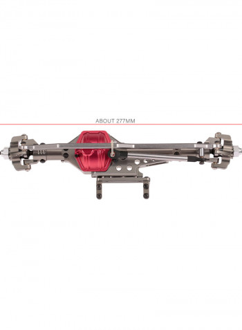 Metal Front Bridge Axle Shaft For 1/10 Axial Wraith 90018 90020 90056 RC Crawler Climbing Car 30 X 7.5 X 7.6cm