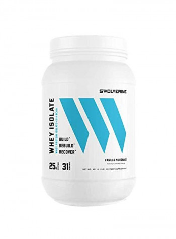 Whey Isolate Vanilla Milkshake