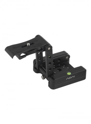 Z-Shaped Flex Tilt Tripod Head For DSLR Camera 12x4.5x12centimeter Black