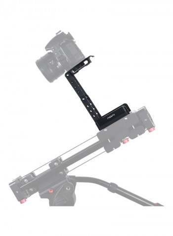 Z-Shaped Flex Tilt Tripod Head For DSLR Camera 12x4.5x12centimeter Black