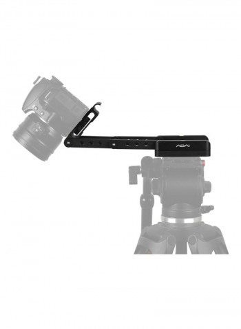 Z-Shaped Flex Tilt Tripod Head For DSLR Camera 12x4.5x12centimeter Black