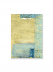 Abstract Painting Wall Art Canvas Gold 50x70centimeter