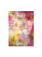 Abstract Painting Wall Art Canvas Pink 50x70centimeter