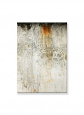 Abstract Painting Wall Art Canvas White 50x70centimeter