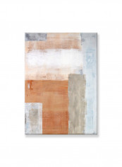 Abstract Painting Wall Art Canvas Brown 50x70centimeter