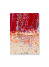 Abstract Painting Wall Art Canvas Red 50x70centimeter