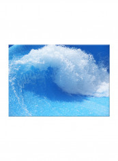 The Blue Ocean Wave On Canvas Painting Blue 70x50centimeter