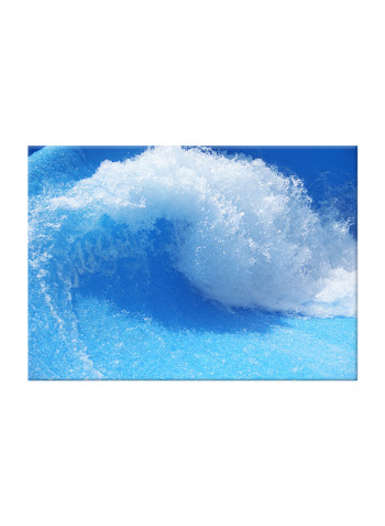 The Blue Ocean Wave On Canvas Painting Blue 70x50centimeter