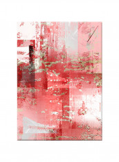 Abstract Art Canvas Painting Red 50x70centimeter