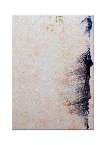 Abstract Art Canvas Painting White 50x70centimeter