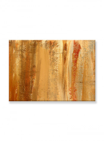 Abstract Painting Wall Art Canvas Orange 70x50centimeter