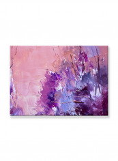 Abstract Painting Wall Art Canvas Pink 70x50centimeter