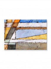 Abstract Painting Wall Art Canvas Brown 70x50centimeter