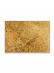 Abstract Painting Wall Art Canvas Gold 70x50centimeter