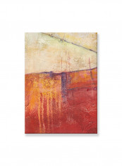 Abstract Painting Wall Art Canvas Red 50x70centimeter