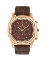 Men's Leather Analog Wrist Watch LS1151ROO
