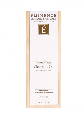 Organic Skincare Stone Crop Cleansing Oil 150ml
