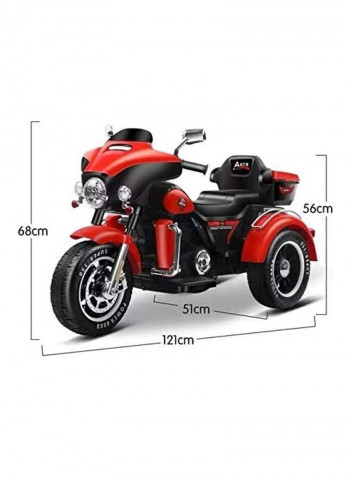3-Wheel Electric Ride-On Motorcycle