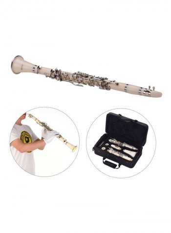 17-Key Bb Clarinet And Woodwind Instrument Set