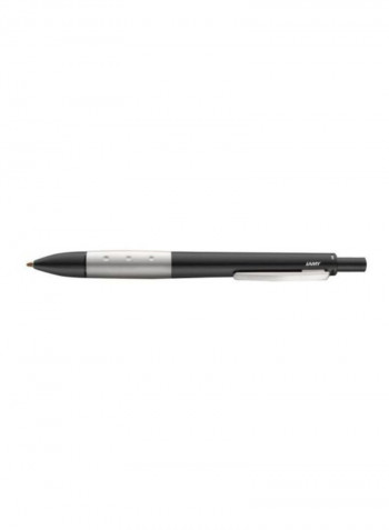 Accent Multi System Ballpoint Pen Matt Black/Silver