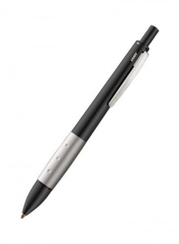 Accent Multi System Ballpoint Pen Matt Black/Silver