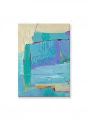 Abstract Painting Wall Art Canvas Bue 50x70centimeter