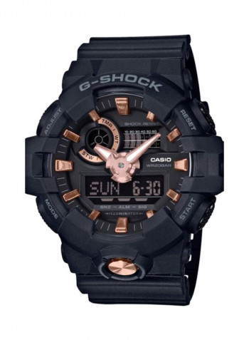 Men's Water Resistant Analog/Digital Watch GA-710B-1A4ER