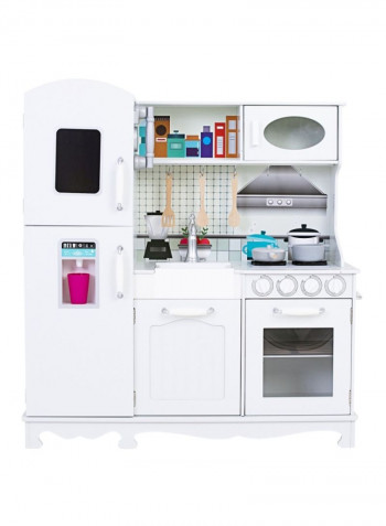 Xiangyu Kids Stylish Modular Kitchen Set's And Role Play Wooden Kitchen 110*45*35cm