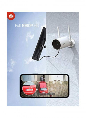 1080P Wireless Outdoor Solar Powered Security Camera