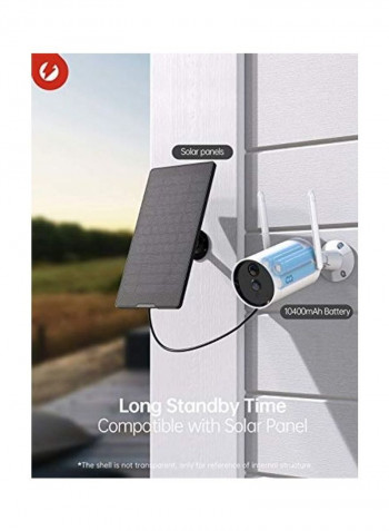 1080P Wireless Outdoor Solar Powered Security Camera