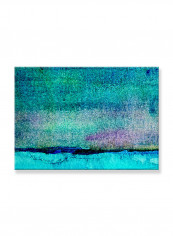 Abstract Painting Wall Art Canvas Green 70x50centimeter