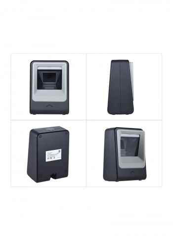 Wired Automatic Bar Code Scanner Black