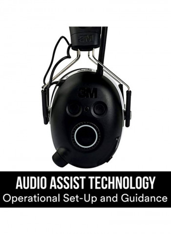 Work Tunes Connect AM/FM Hearing Protector With Bluetooth Wireless Technology Black