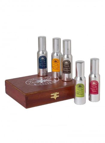 طقم هدايا دي لا فانيل من 5 قطع (5 X 30 ml)