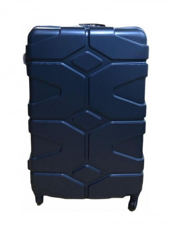 5-Piece Luggage Trolley Set Navy Blue