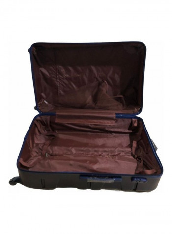 5-Piece Luggage Trolley Set Navy Blue