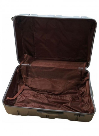 5-Piece Luggage Trolley Set Rose Gold