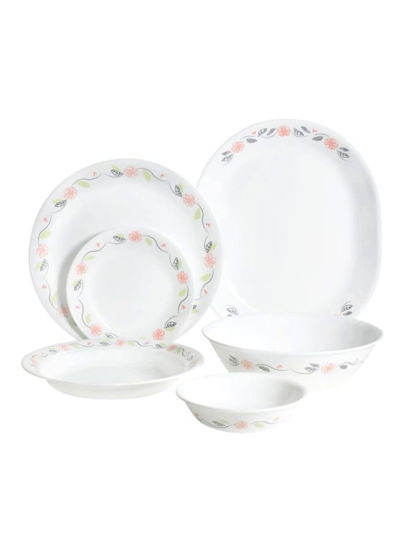 26-Piece Livingware Dinnerware Set White