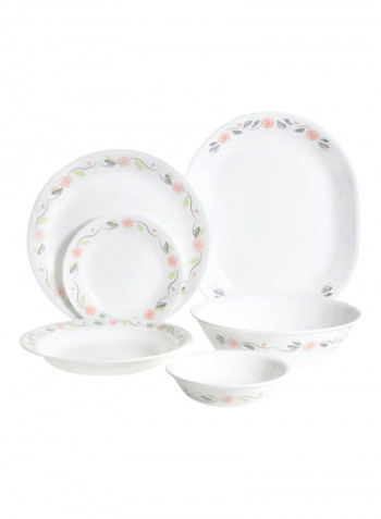 26-Piece Livingware Dinnerware Set White