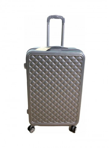 4-Piece Luggage Trolley Set Grey