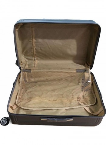 4-Piece Luggage Trolley Set Grey