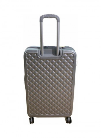 4-Piece Luggage Trolley Set Grey