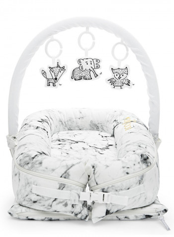 Deluxe+ Cover - Carrara Marble