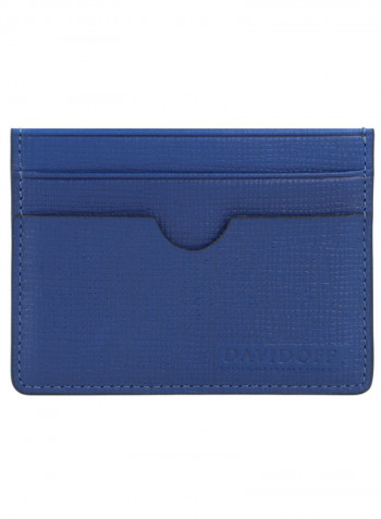 Crossroads Collection Card Holder Blue