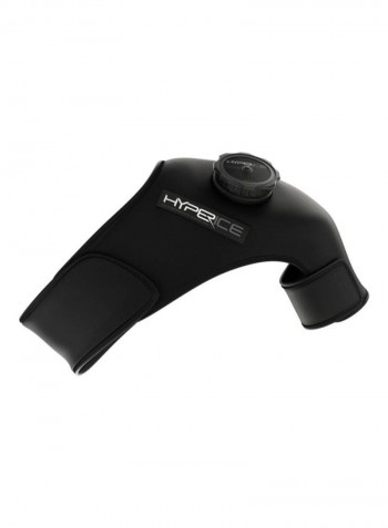 Non-Restrictive Pro Left Shoulder Ice Compression Device Black
